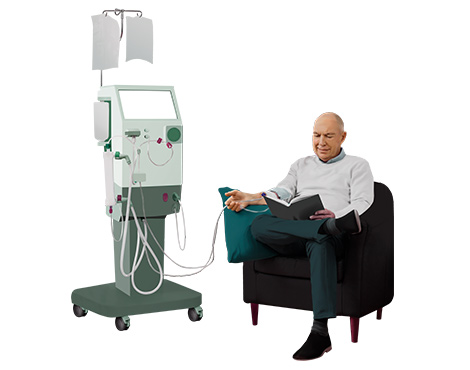 Portable dialysis machine hot sale